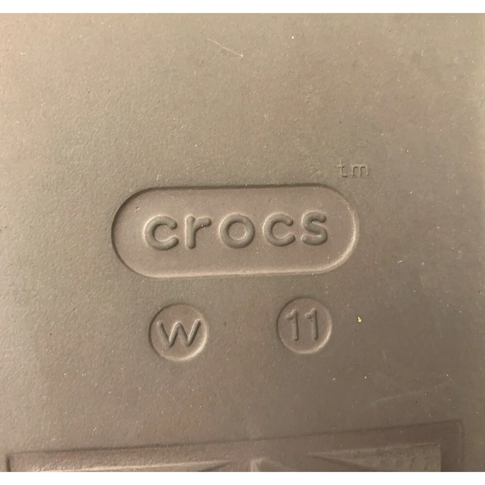 Crocs Dylan Platform Clog Shoes Womens 11 Tan Brown Comfort Chunky Mule Slip On - Picture 8 of 11